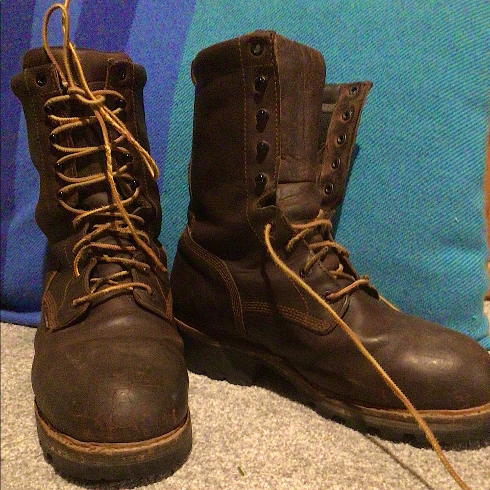 LOGGERMAX REDWING SAFETY TOE BOOT SIZE 11 EH